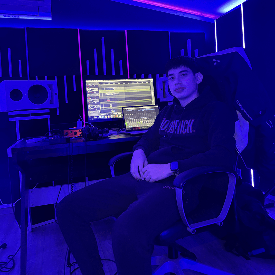 Niccolò Calderon, audio engineer del team
